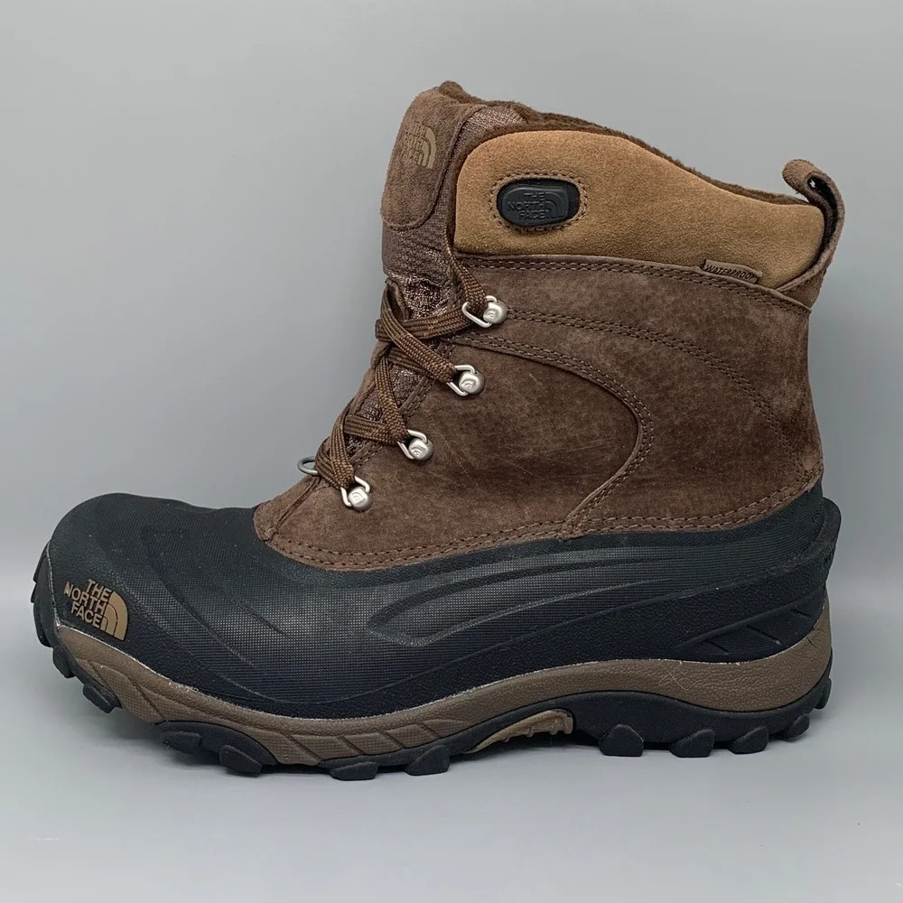 The North Face Brown Duck Heatseeker Waterproof Winter Boots Men's Sz 10‎